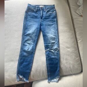 Madewell 10” High Rise Skinny